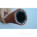 Cotton thread braid reinforced rubber hose steam pipe